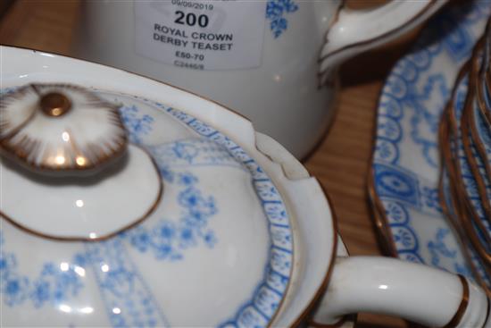 A Royal Crown Derby teaset